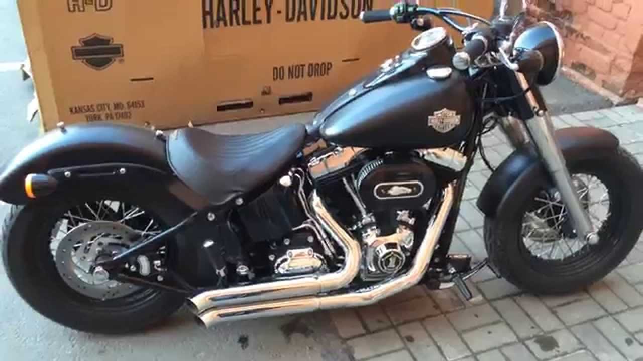 Harley-Davidson Softail Slim '13 Bassani exhaust