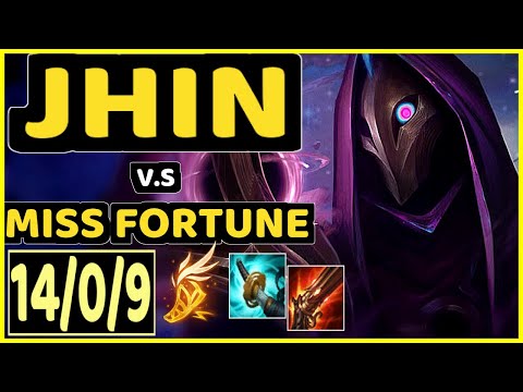 REKKLES (JHIN) vs MISS FORTUNE - 14/0/9 KDA BOTTOM ADC CHALLENGER GAMEPLAY - EUW