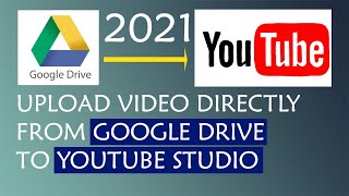 Upload video Google Drive to YouTube  👍