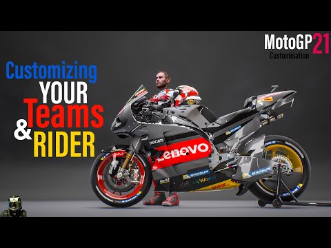 MotoGP 21 Customization Riders and Teams | WALKTHROUGH GUIDE
