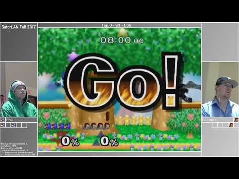 GatorLAN Fall2017 - Melee Top 8 - Brae (Falco) Vs. Eikelmann (Ganondorf) - WF