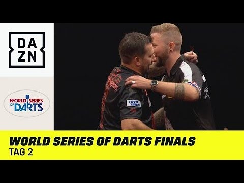 Wer löst die Tickets zum Viertelfinale?: World Series of Darts Finals - Tag 2 | DAZN Highlights