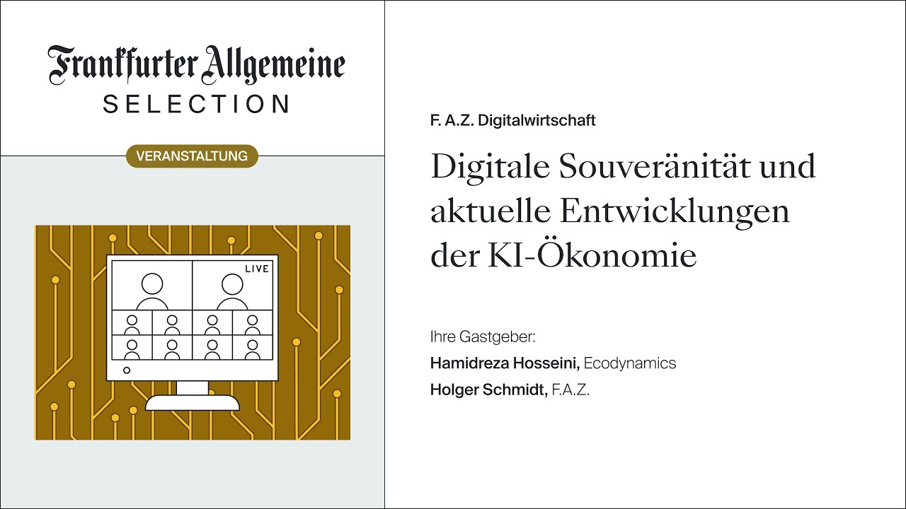 KI-Akademie live: Digitale Souveränität und aktuelle Entwicklungen in der KI Ökonomie