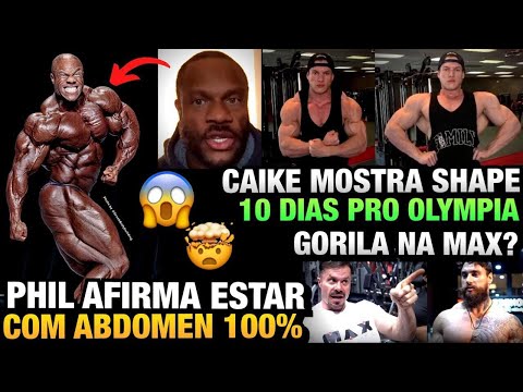 PHIL SEM BARRIGÃO ? CAIKE NA FIBRA A 10 DIAS DO SHOW - CARIANI AVALIOU JULIO GORILA  e mais