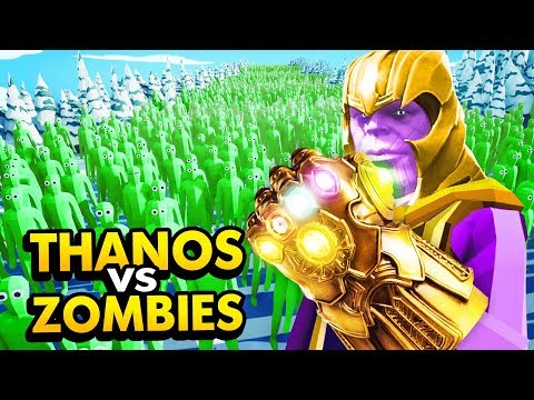 THANOS vs 1,000,000 ZOMBIES IN MODDED TABS (Totally Accurate Battle Simulator Funny Gameplay)