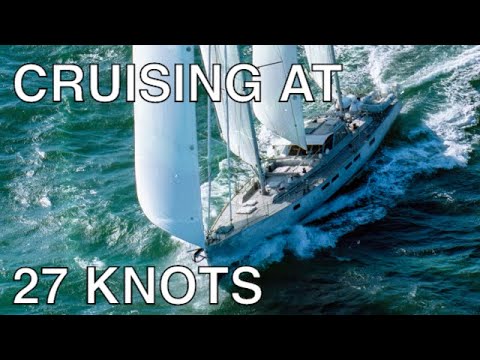 Southern Ocean Surfing - 27 knots on a cruising sailboat!