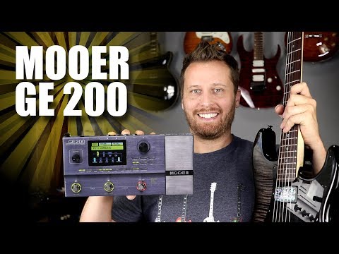Обзор процессора эффектов Mooer GE200