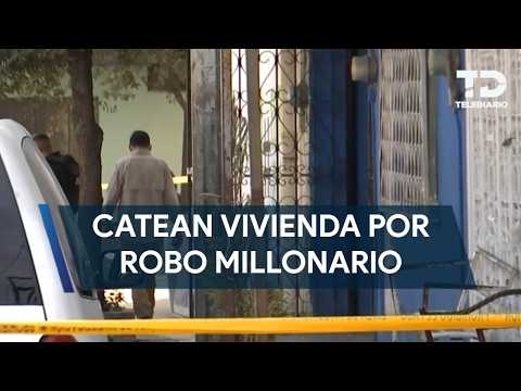 Catean vivienda por robo millonario en la colonia Niño Artillero en Monterrey