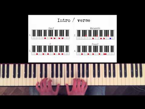 How to play: Coldplay - Scientist. Original Piano lesson. Tutorial by Piano Couture.