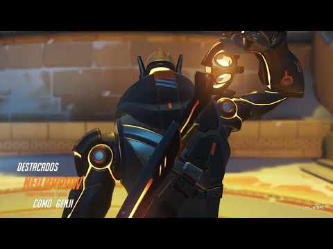 Genji Skin Genos Destacado Ranked/ Overwatch 2 x One Punch Man / NeilArrow