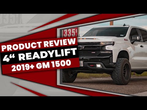 ReadyLIFT 4\" Lift Kit Product Review // 2019+ Chevrolet Silverado/GMC Sierra 1500