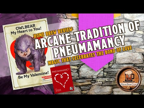 Pneumamancy! The Wizarding School of Love- D&D5e Home Brew Review