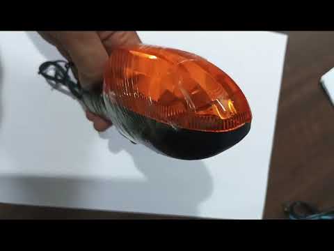 Bajaj Platina Bike Indicator Amber & White