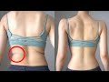 how to lose BACK FAT & BRA BULGE permanently | 8 MIN Standing Exercise| lose back fat