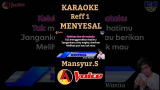 Download lagu Reff 1 Menyesal Karaoke Mansyur.S #karaoke #karaokemansyurs #menyesal #short #shorts mp3
