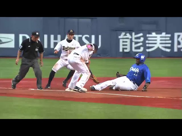 7回表 バファローズ・ヘルマン ぎりぎりの判断も満塁のピンチを招く… 2014/6/12 Bs-DB