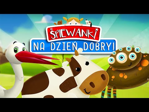 🐮Śpiewanki na Dzień Dobry! Bajki i Śpiewanki dla dzieci Krowa🐮Pająk🕷️ i Balon🎈 Bocian odc 12
