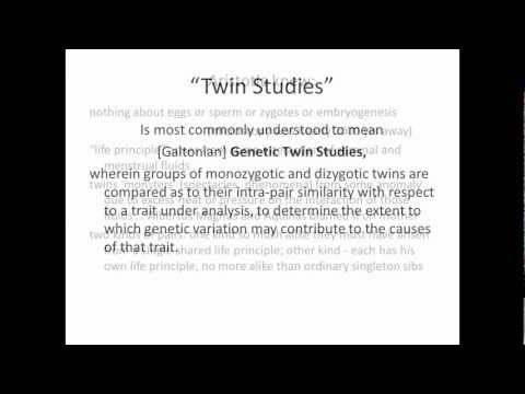 A History of Twin Studies