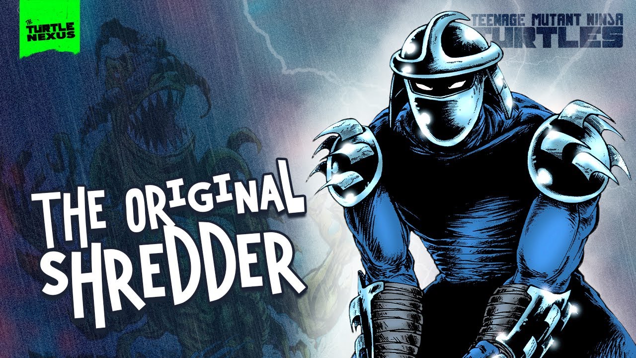 The tragedy of the original Shredder - TMNT comics