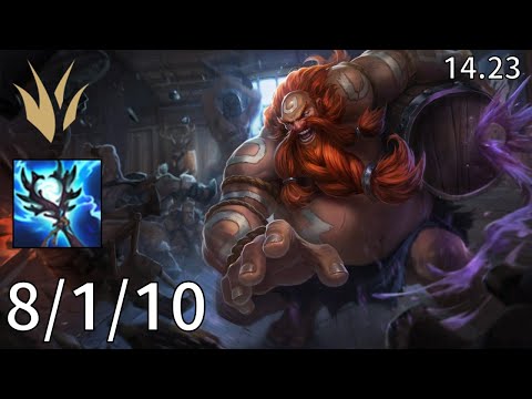 Gragas Jungle vs Kindred - EUW Master | Patch 14.23