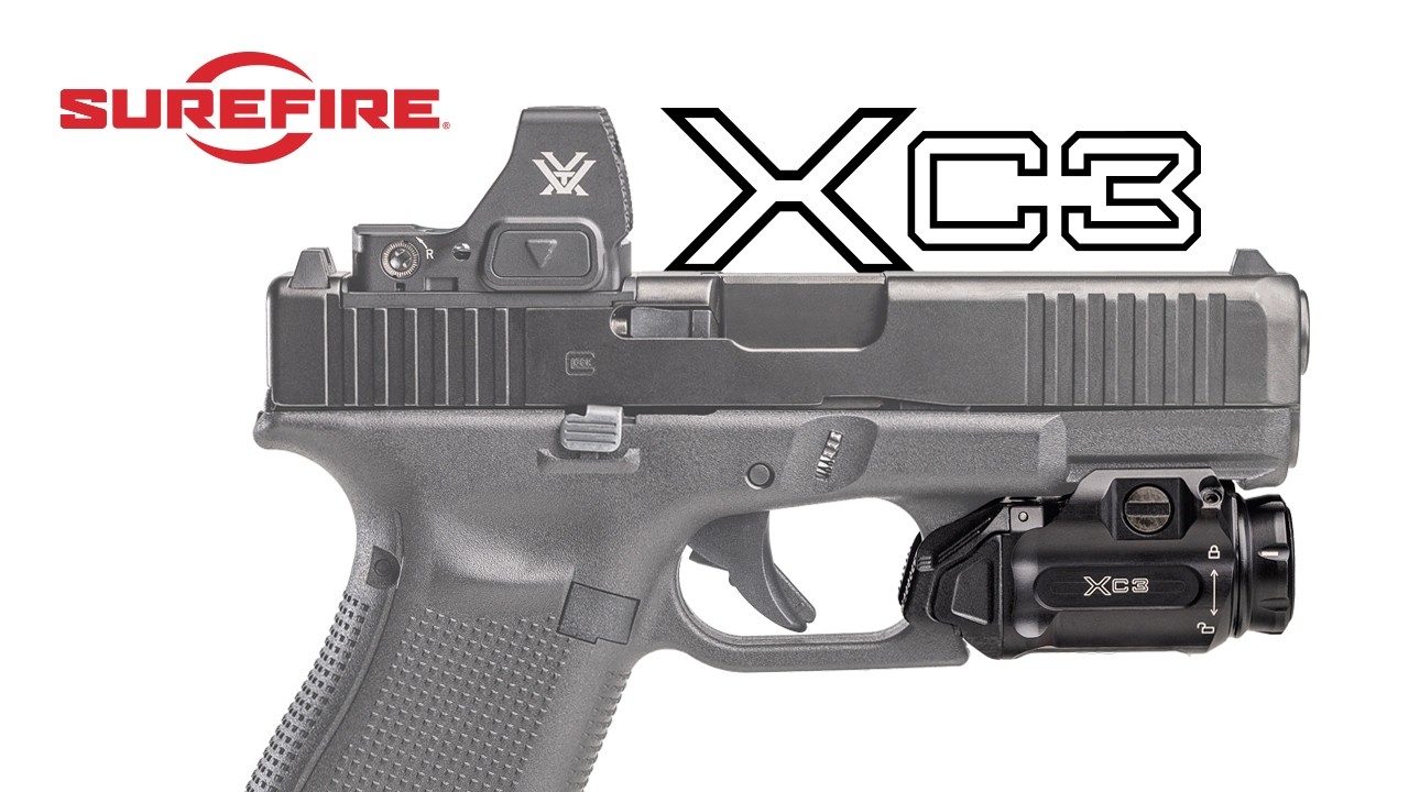 SureFire XC3 taktinis žibintuvėlis juodas