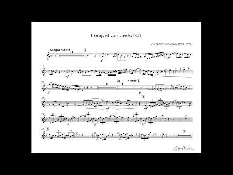 Schelokov, Viacheslav - Trumpet Concerto N.3 - Ilia Schkolnik trumpet Bb