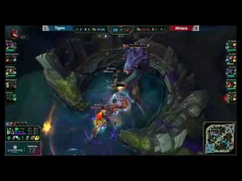 [2017]ROX (Seonghwan Elise) VS AFs (Spirit Rengar) Game 2 Highlights - 2017 LCK Spring W4D1