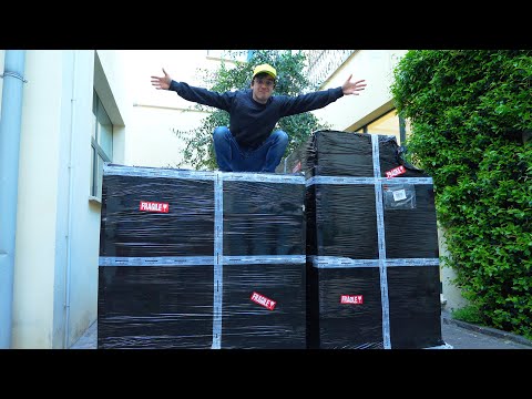 L'unboxing più grande della mia vita