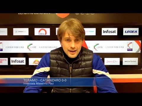 Teramo - Catanzaro 0-0: Massimo Paci