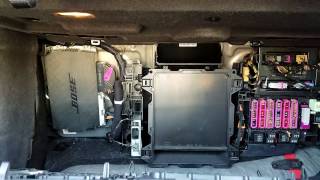 How to Remove Amplifier from Audi A8 2012 for Repair.