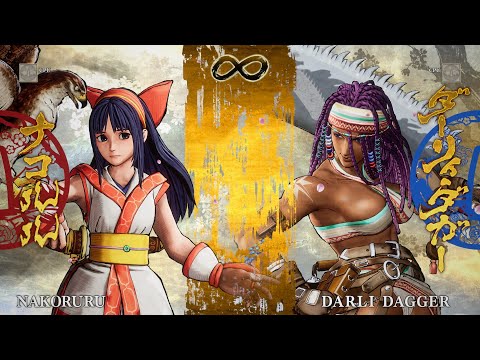 Samurai Shodown Gameplay: Nakoruru vs Darli Dagger
