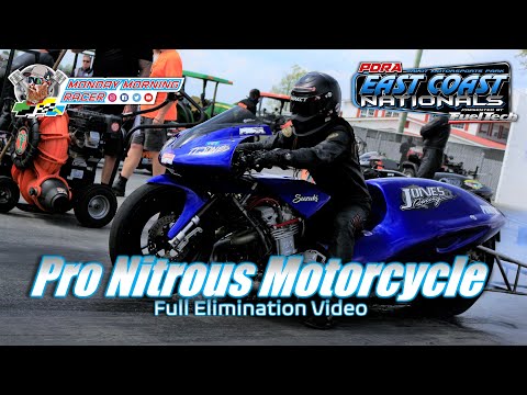 Pro Nitrous Motorcycle FULL Eliminations | PDRA East Coast Nationals | GALOT Motorsports Park | 2021