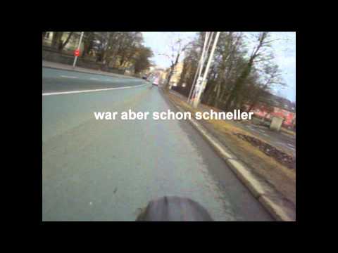 mit Fahrrad nach Gera City