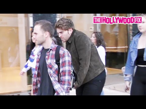 Shane Dawson Runs & Hides From Paparazzi While Shopping On Rodeo Drive With Ryland Adams 11.14.18