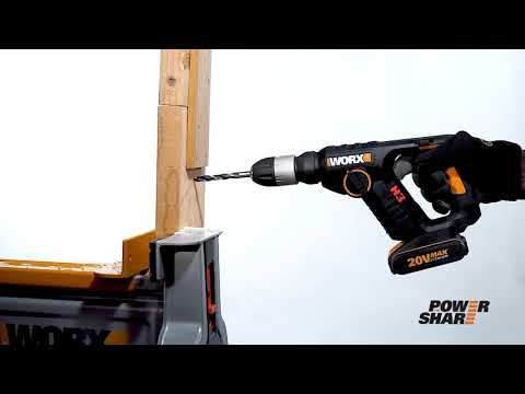 WORX WX394: Bezprzewodowa wiertarka udarowa