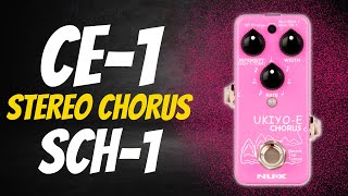 Video thumbnail for 3 Classic Chorus pedals in 1: NUX UKIYO-E CHORUS NCH-4 by The Tone Lounge
