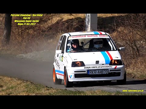 Patrylak Stanisław / Raś Rafał - Fiat CC - Wiosenny Super Sprint Ropa 27-03-2022