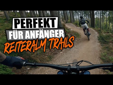 Die REITERALM Trails  -  Der zweite Bikepark in Schladming -  Blaue Anfänger Strecken #04