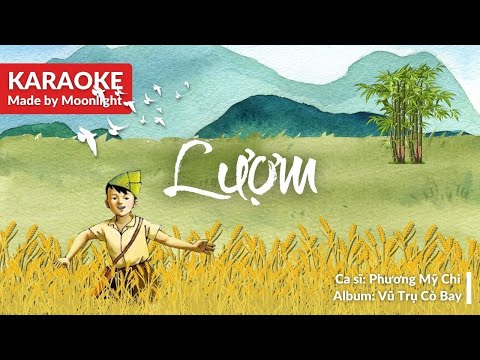 [KARAOKE] Lượm - Phương Mỹ Chi | Lời chạy