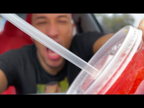 Taco Bell NEW Wild Strawberry Lemonade Freeze HDR...