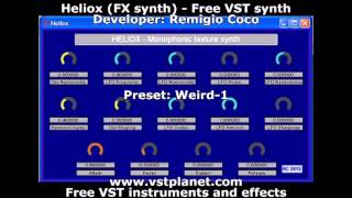 Video thumbnail for Heliox (FX synth) - Free VST synth - vstplanet.com by Plugins Collection