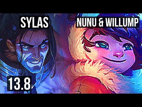SYLAS vs NUNU & WILLUMP (MID) | 4/0/5 | KR Challenger | 13.8
