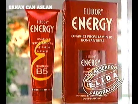 Elidor Energy Onarıcı Provitamin B5 Saç Bakım Maskesi 35s - Türkiye, 1993