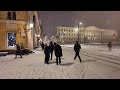 Helsinki Snow Walk ️ Magical Winter Walk In Finland 4K Nordic Slow TV