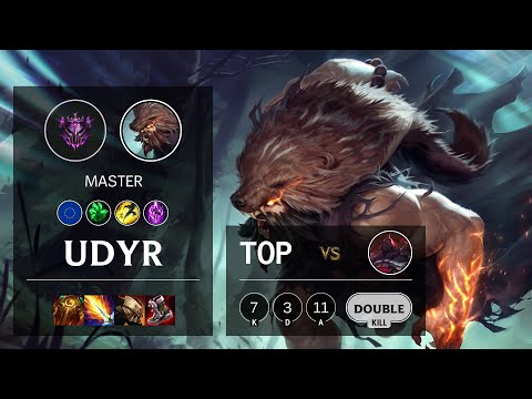 Udyr Top vs Sion - EUW Master Patch 10.24
