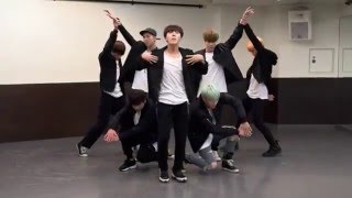 BTS RUN mirrored Dance Practice