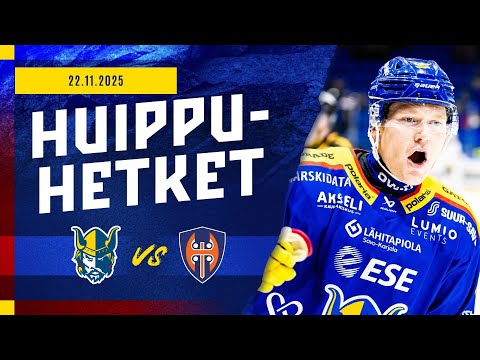 Huippuhetket: Jukurit–Tappara 22.11.2025
