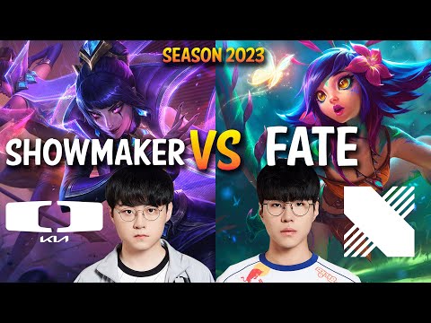 DK Showmaker vs DRX FATE - Showmaker LEBLANC vs Fate NEEKO Mid - Patch 13.13 KR Ranked