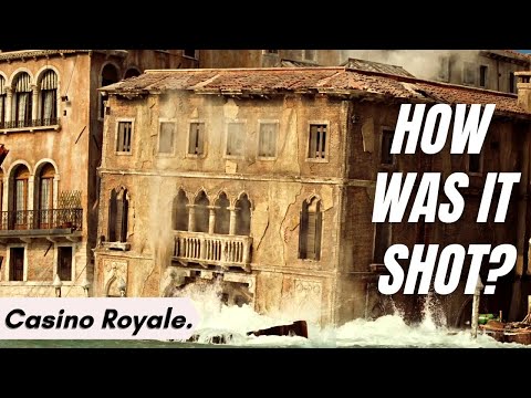 Behind the Scenes of The Sinking Palazzo. Casino Royale.
