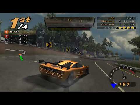 Need for Speed: Hot Pursuit 2, 8 Laps Islands Outskirts - McLaren F1 LM